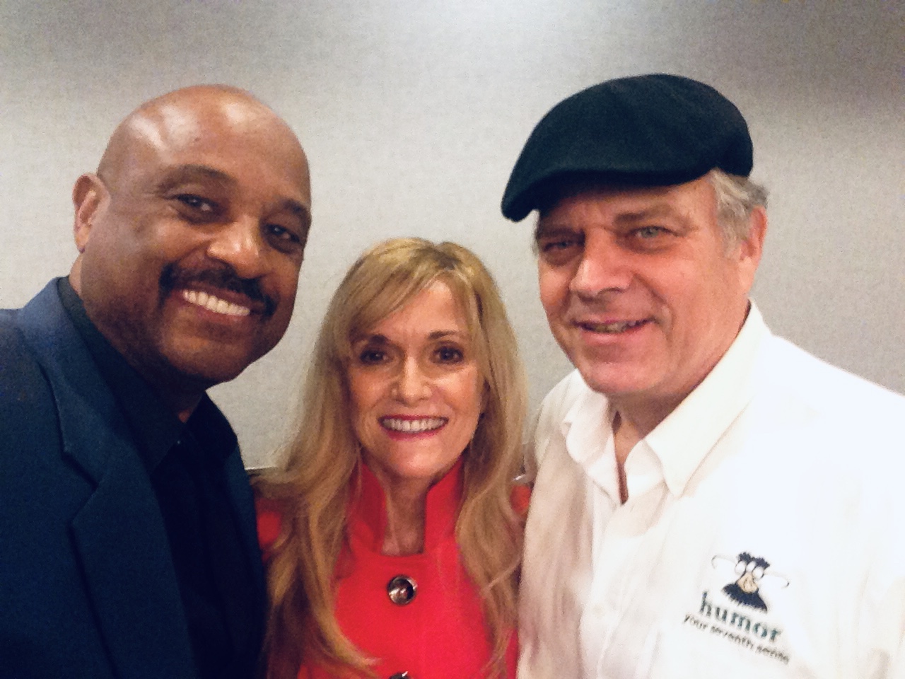 Coaching client, Dr. Willie Jolley, with Phil and Susan